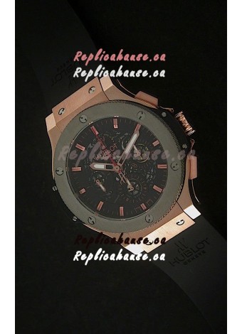 Hublot Big Bang AeroBang Swiss Watch in Pink Gold Case