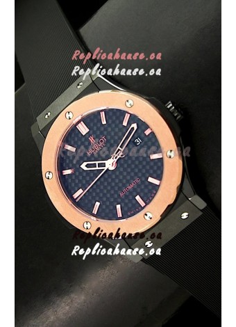 Hublot Big Bang Classic Fusion Swiss Watch Black Carbon Dial