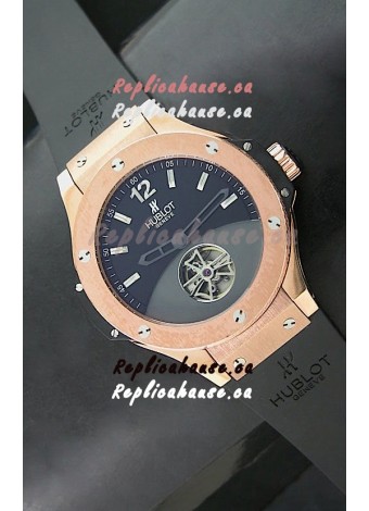 Hublot Big Bang Solo Bang Japanese Replica Rose Gold Watch
