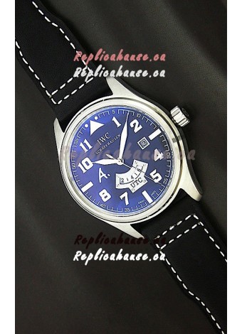 IWC Schaffhausen Japanese Replica Watch in Black Dial