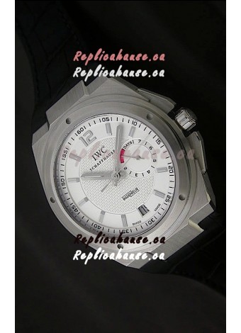 IWC Ingenieur Power Reserve Swiss Watch in White