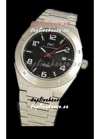 IWC Ingenieur Swiss Watch in Black Dial
