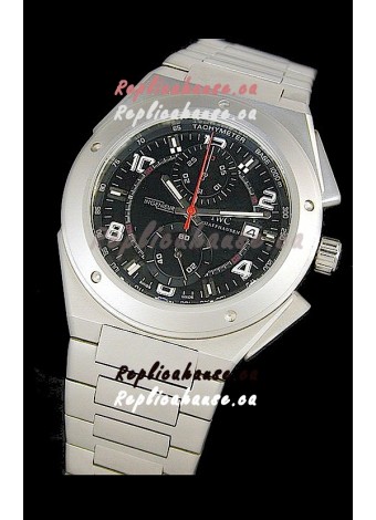 IWC Ingenieur Swiss Watch in Black Dial