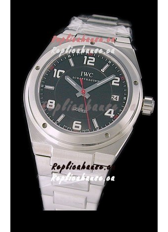 IWC Ingenieur Swiss Watch in Black Dial