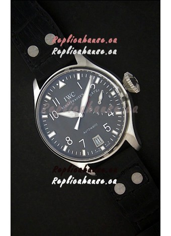 IWC Die Grosse Fliegeruhr Swiss Replica Watch in Brown Strap