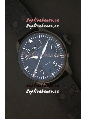 IWC Tournenu one Out of 50 Swiss Replica Watch in Black PVD Casing