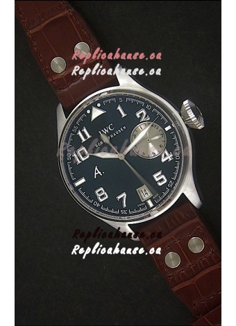 IWC Big Pilot Swiss Replica Watch in Black Dial
