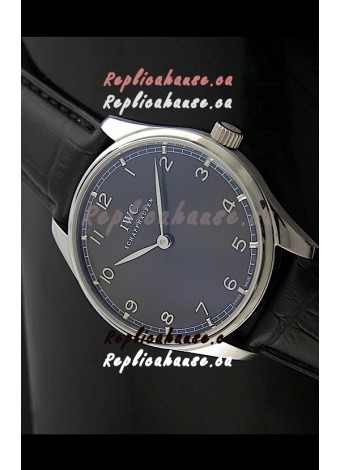 IWC Big Pilot Japanese Replica Watch in Black Dial