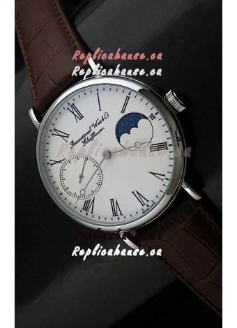 IWC Vintage Portifino MoonPhase Japanese Replica Watch in White