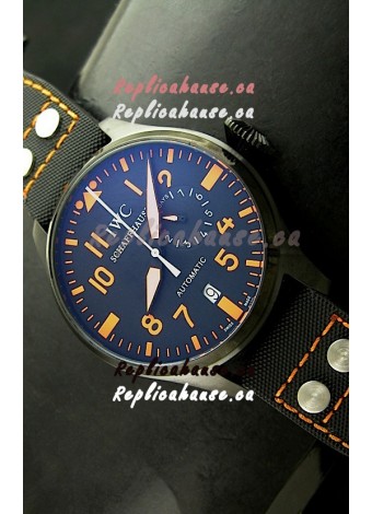 IWC Die Grosse Fliegeruhr Swiss Replica Watch in Black Dial