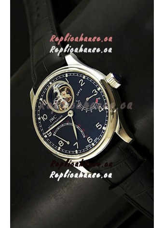 IWC Portugese Mystere TourbillonSwiss Replica Watch in Black Dial