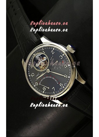 IWC Portugese Mystere TourbillonSwiss Replica Watch in Grey Dial