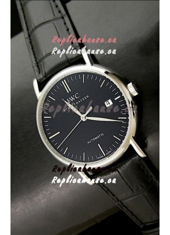 IWC Portofino Swiss Replica Watch in Black