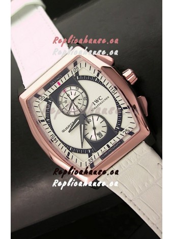 IWC Schaffhausen Japanese Replica Watch in pink Gold Casing