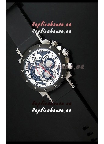 Jacob and Co. Manhattan Epic 2 Watch in White Dial