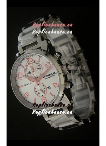 Montblanc FlyBack Chronometer Watch in Stainless Steel Casing