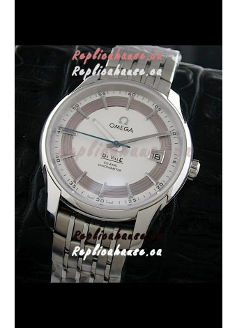 Omega De Ville Hour Vision Watch in Stainless Steel