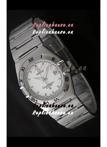 Omega Constellation Quartz in White Dial