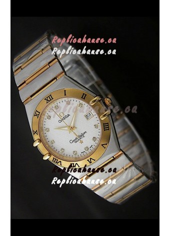 Omega Constellation Quartz in Pink Gold Two ToneCasing