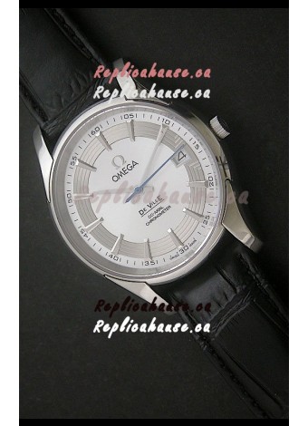 Omega De Ville Swiss Watch in White Dial