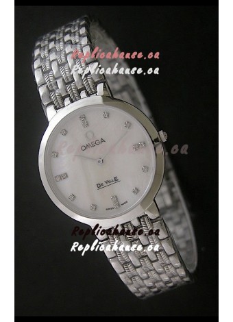 Omega De Ville Seamaster Quartz in White 