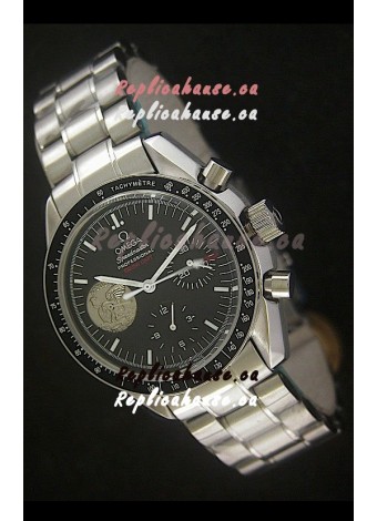 Omega Speedmaster Professional 0258 GMT Watch in Black Dial