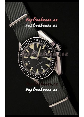 Omega Seamaster 300 Military Swiss Watch in Steel