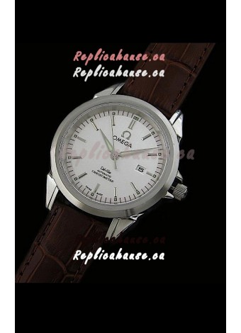 Omega De Ville Co Axial Automatic Watch in White