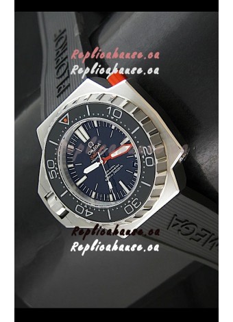 Omega Seamaster Ploprof Swiss Watch in Black Strap
