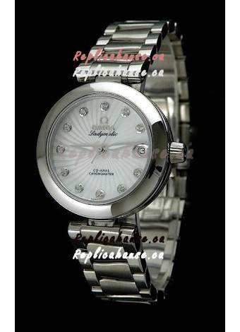 Omega Deville Ladymatic Chronometer Swiss Automatic Watch - 1:1 Mirror Replica 