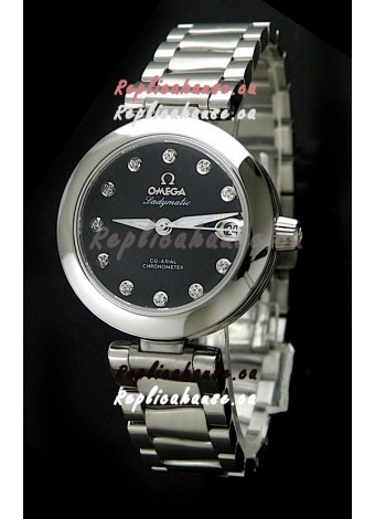 Omega Deville Ladymatic Chronometer Swiss Automatic Watch - 1:1 Mirror Replica 