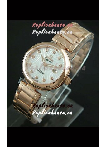 Omega Deville Ladymatic Co-Axial Chronometer Swiss Replica Watch