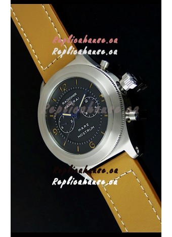 Radiomir Panerai Mare Nostrum Japanese Automatic Watch in Black Dial