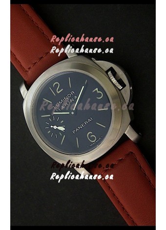 Panerai Luminor Marina Swiss Watch in Black Dial