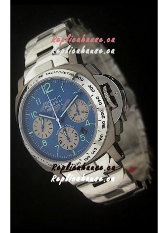 Panerai Luminor Regatta Swiss Watch in Blue Dial
