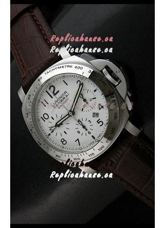 Panerai Luminor Daylight Edition Swiss Watch White Dial - 1:1 Mirror Copy Watch