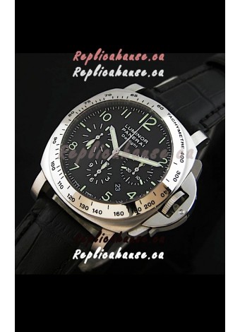 Panerai Luminor Daylight Swiss Watch in Steel - 1:1 Mirror Replica