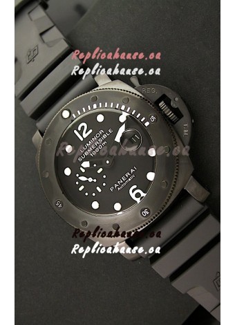 Panerai Luminor Submersible 1000M Japanese Automatic Watch in PVD Coating
