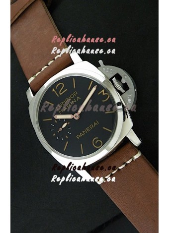 Panerai Luminor Marina Swiss Watch - 47MM in Brown Strap