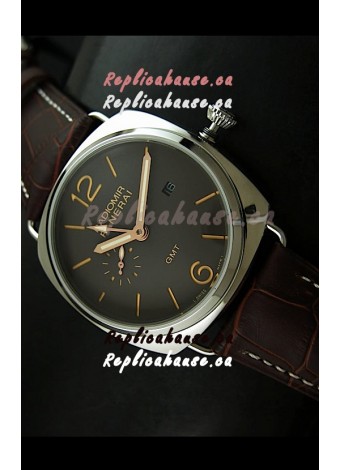Panerai Radiomir GMT Japanese Replica Watch in Off Black Dial