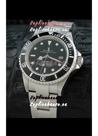 Rolex Sea-Dweller Japanese Replica Watch in Black Dial