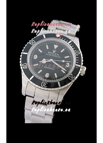 Rolex Submariner Vintage Swiss Replica Watch in Black Dial