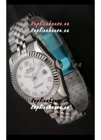 Rolex Datejust Oyster Perpetual Swiss Replica Watch in Roman Hour Markers