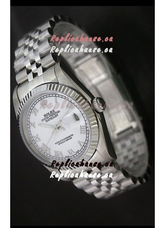 Rolex Datejust Oyster Perpetual Swiss Replica Watch in Roman Hour Markers