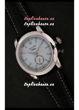 Rolex Cellini Japanese Replica Silver Watch