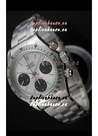Rolex Oyster Cosmograph Swiss Replica Watch in White Dial