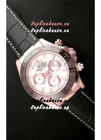 Rolex Daytona Cosmograph Swiss Rose Gold Replica Watch