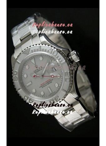 Rolex Replica Yachtmaster Swiss Watch with ORIGINAL ROLEX ROLESIUM DIAL
