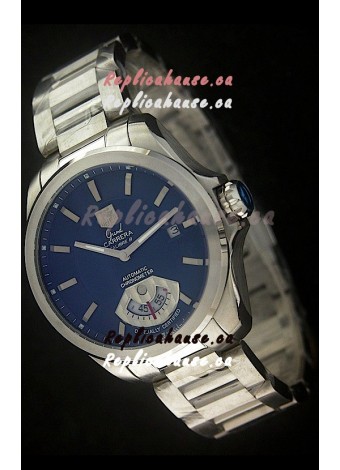 Tag Heuer Grand Carrera Calibre Swiss Automatic Watch in Blue Dial