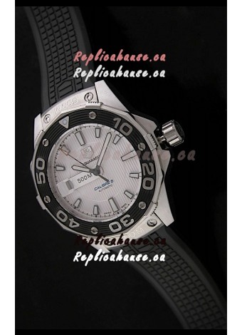 Tag Heuer Grand Carrera Caliber 5 Swiss Watch in White Dial